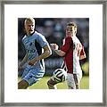 17:00 Superliga Aab - Randers Fc Framed Print