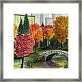 A Walk In The Park #1 Framed Print