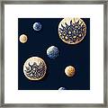 Abstract Journey Through Space #1 Framed Print