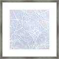 Abstract Wire Network Connection #1 Framed Print