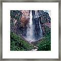 Angel Falls Canaima National Park Venezuela #1 Framed Print