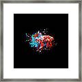 Artistic Galaxy Koi Betta Fish #1 Framed Print