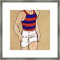 Athlete #1 Framed Print