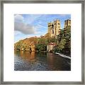 Autumn View Of Durham Cathedral #1 Framed Print