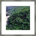 Base Of Angel Falls Canaima National Park Venezuela #1 Framed Print