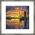 Bayou Sunrise Framed Print