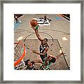 Boston Celtics V Brooklyn Nets - Game Two Framed Print