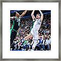 Boston Celtics V Dallas Mavericks #1 Framed Print