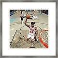 Chicago Bulls V Brooklyn Nets #1 Framed Print