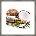 Coconut Oil For Alternative Therapy #1 Framed Print