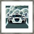 Cool  Cartoon  The  Stig  Top  Gear  Show  Driving  A  Car  D27276c2  1dc4  442d  4e78  Dd764d266a62 Framed Print