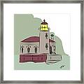 Coquille River Lighthouse Framed Print