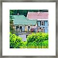 Crayola Cottages  #1 Framed Print