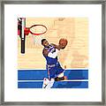 Dallas Mavericks V New York Knicks Framed Print
