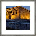 Debod Egyptian Temple, Madrid #1 Framed Print