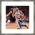 Derrick Rose #1 Framed Print