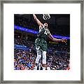 Giannis Antetokounmpo #1 Framed Print