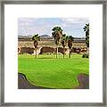 Golf Course In Tenerife Island, Canary Islands #1 Framed Print