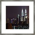 Good Night Kuala Lumpur #1 Framed Print