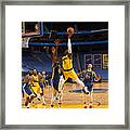 Indiana Pacers V Golden State Warriors Framed Print
