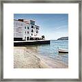 It's Pianc Beach In The Center Of Town #1 Framed Print