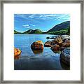 Jordan Pond 2517 Framed Print