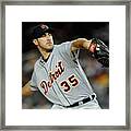 Justin Verlander #1 Framed Print