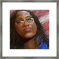 Ketanji Brown Jackson Portrait #1 Framed Print