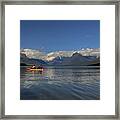 Lake Mcdonald - Glacier National Park Framed Print