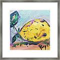 Lemon Drop #1 Framed Print