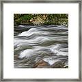 Little River Rapids 3 #1 Framed Print