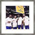 Los Angeles Lakers V Golden State Warriors #1 Framed Print
