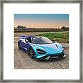 #mclaren #765lt #spider #print #1 Framed Print