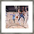 Memphis Grizzlies V Portland Trail Blazers Framed Print