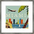 Miami #1 Framed Print