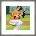 Mike Fiers Framed Print