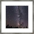 Milkyway Over Acadia #1 Framed Print