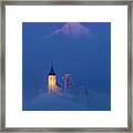 Misty Church #1 Framed Print