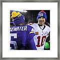 New York Giants V Minnesota Vikings #1 Framed Print