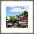 Old Florida Barn Framed Print