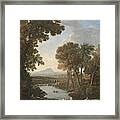 Rest On The Flight Into Egypt #1 Framed Print