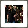 Robert Plant And The Band Of Joy #1 Framed Print