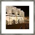 Arles Roman Arena At Night Framed Print
