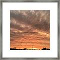 Smokey Sunset #1 Framed Print