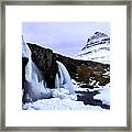 The Cold Light Of Day Ii - Snaefellsnes Peninsula, Iceland Framed Print
