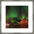 Spectacular Night In Lofoten 2 #1 Framed Print