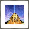 Sphinx At Luxor Hotel In Las Vegas #1 Framed Print