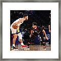 Stephen Curry And Seth Curry #1 Framed Print