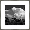 Storm Cloud Over Sedona #2 Framed Print