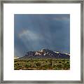 Stormy Superstition Mountains #1 Framed Print